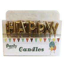 Набір свічок на торт Happy birthday 13 літер — фото 2