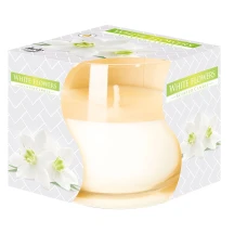 Свічка ароматична Bispol White flowers, 100 г sn71-179