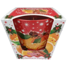 Свічка ароматична Bartek Cinnamon and Orange, 115 г