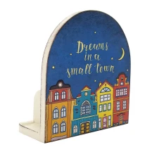 Вічний календар "Dreams in a small town. Кольорові будиночки", розмір 160 х 140 х 60 мм vmf0901 — фото 2