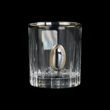 Набір горілчаний Boss Crystal "LEON" (графін з левом та 6 чарок) платина, срібло, золото GPBCR77LEONPL — фото 3