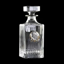 Набір горілчаний Boss Crystal "Директорський" (графін та 6 чарок) платина, срібло, золото GPBCR77LPL — фото 2