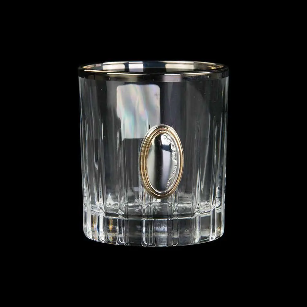 Набір горілчаний Boss Crystal "Директорський" (графін та 6 чарок) платина, срібло, золото GPBCR77LPL — фото 3
