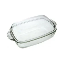 Гусятниця скляна Simax Color 3,2 л, з кришкою s7356-7366