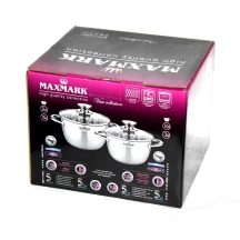 Набір каструль Maxmark 2 л, 3 л MK-3504A
