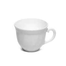 Чашка Arcoroc Trianon 220 мл, біла, скло, ціна за 1 штуку, продається 6 штук D6921