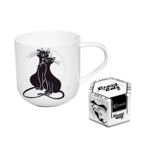 Кружка Carmani Crazy cats Чорно - білі коти 500 мл 017-2005