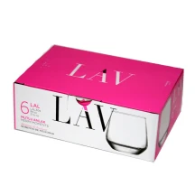 Чарка для горілки LV LAL 6 штук х 95 мл LV-LAL304F