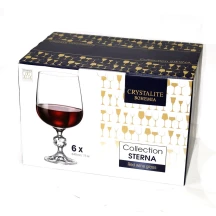 Фужери для вина Bohemia Sterna 6 штук х 340 мл 9271-imp