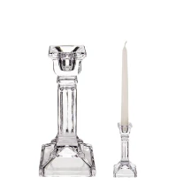 Підсвічник  LeGlass Collection, h=15 см, скляний 355-261