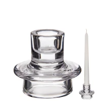 Підсвічник  LeGlass Collection, h=7 см, скляний 355-263