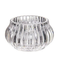 Підсвічник  LeGlass Collection, h=9 см, скляний 355-266