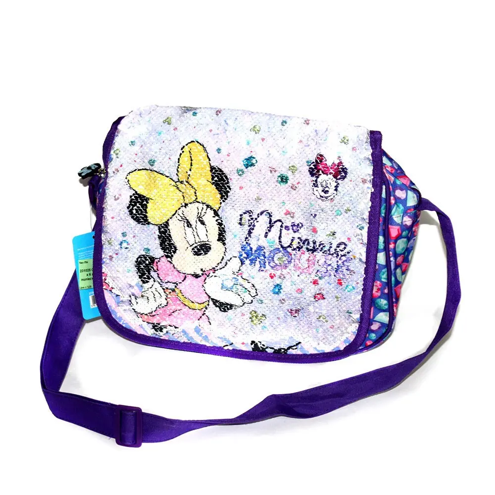 Сумка Minnie Mouse 20 х 6 х 18 см, поліестер, 1 відділення, клапан 231025 — фото 2
