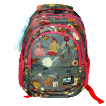 Рюкзак Safari 44 х 32 х 21 см, 3 відділення, Uni-Peak, PL, різнокольоровий 20-147L-2