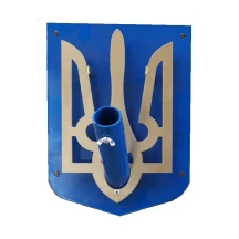 Тримач для 1 прапора, з тризубом, метал ТП-1