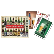 Карти гральні Piatnik Beers of the Word, комплект з 2 колод по 55 карт 2246