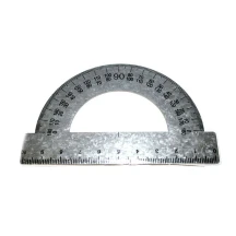 Транспортир Атлас металевий К-9015м, AS-0245