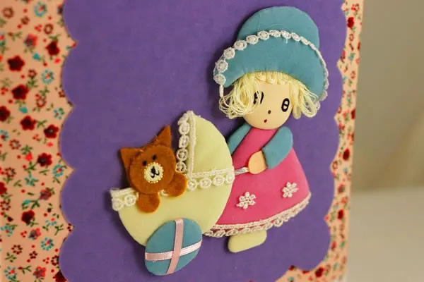 Фотоальбом 10 х 15 х 200, Chakо мягкий, детский "Девочка с коляской" B-07 Фотоальбом 10 х 15 х 200, Chakо мягкий, детский "Девочка с коляской" B-07 — фото 2