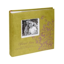 Фотоальбом 10 х 15 х 200, Chako Lovestory Delux оливковий PC-46200RCK
