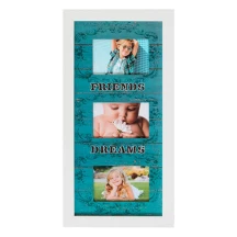 Фоторамка - Колаж FRIENDS DREAMS 28 х 55 на 3 фотографії 10 х 15 см, ДСП M3-158