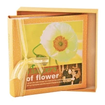 Фотоальбом 10 х 15 х 200, Chako Whispers of Flower in Box Yellow в подарунковій коробці C-46200RCL