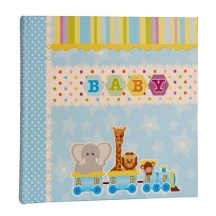 Фотоальбом 10 х 15 х 200, Chako Beautiful Baby Zoo Blue C-46200RCLG