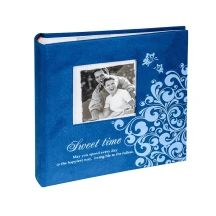 Фотоальбом 10 х 15 х 200, Chako Lovestory Delux синій PC-46200RCK