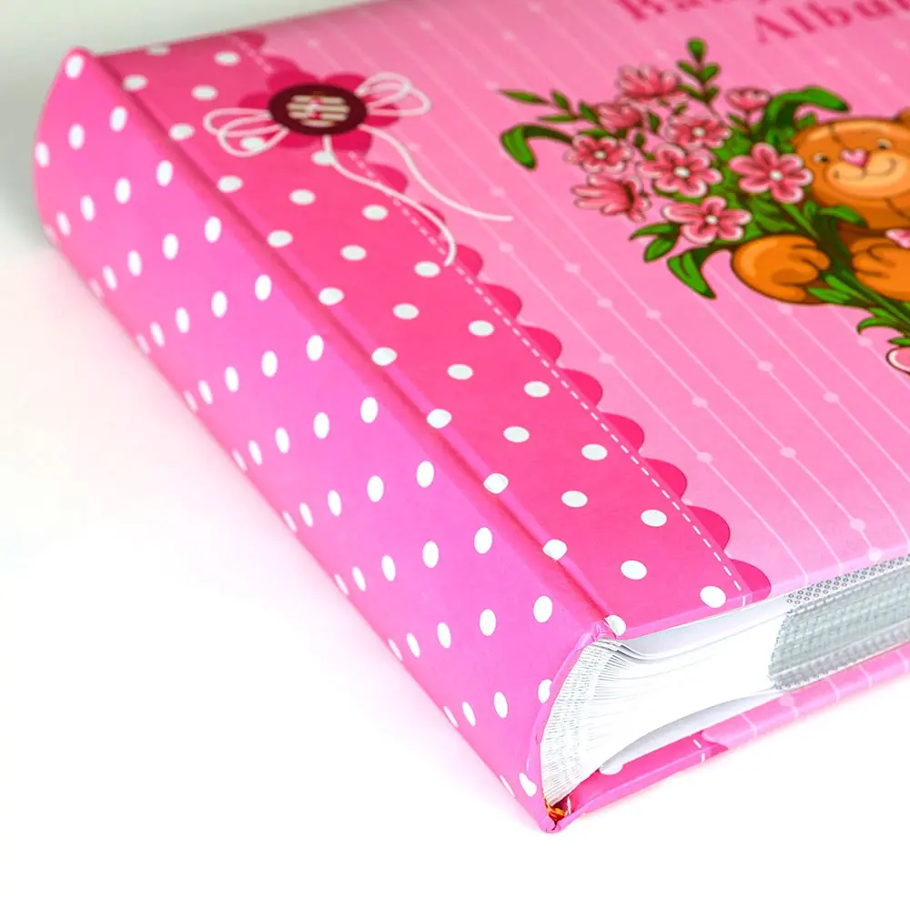 Фотоальбом 10 х 15 х 200, Chako Teddy Pink детский C-46200RCLG Фотоальбом 10 х 15 х 200, Chako Teddy Pink детский C-46200RCLG — фото 3