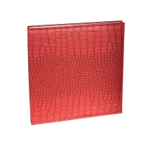Фотоальбом Chako на 30 самоклеючих листів формату 29.5 х 32.5 см Gekko штучна шкіра, Red PU-9880D