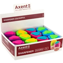 Точилка Axent з контейнером Colourful, колір асорті 1162-A — фото 2