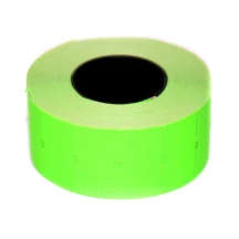 Етикет - стрічка Printex 21 х 12, зелена, прямокутна, 1000 штук 5848