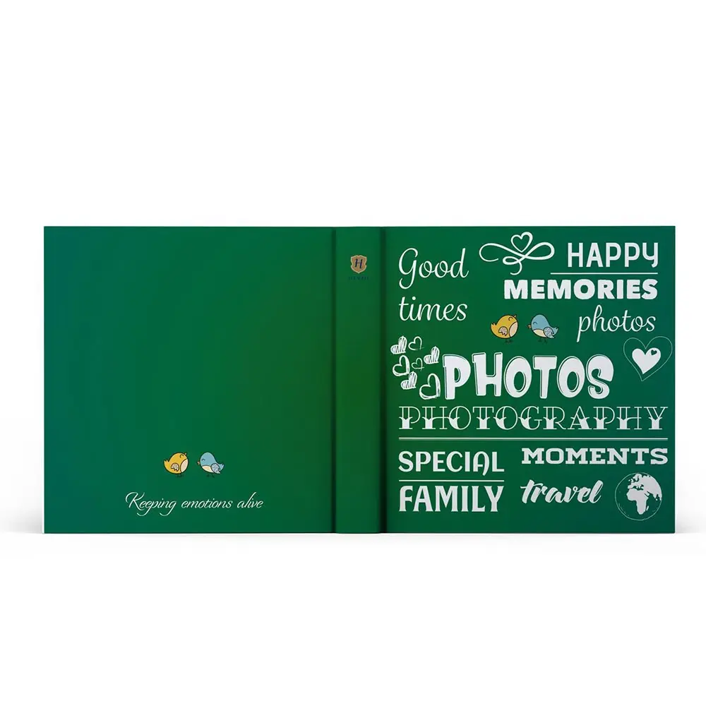 Фотоальбом Henzo 300 х 300 Fantasy Wording Green 100 белых страниц 10.730.01 Фотоальбом Henzo 300 х 300 Fantasy Wording Green 100 белых страниц 10.730.01 — фото 2