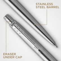 Набір Parker Jotter Stainless Steel кулькова ручка + олівець в подарунковій упаковці 16 172b23 — фото 6