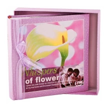 Фотоальбом 10 х 15 х 200, Chako Whispers of Flower in Box Violet в подарунковій коробці C-46200RCL
