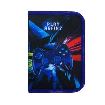 Пенал Class без наповнення "Play" 1 ярусний, PL на блискавці 21009C