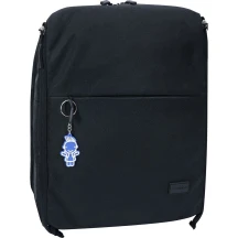 Наплічник шкільний Bagland "Dorsal" 18 л, чорний 0013966