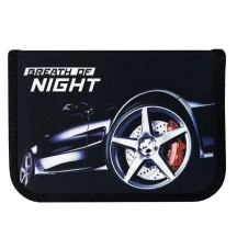 Пенал Class "Breath of Night" без наповнення, 1 ярусний, 2 відворота, поліестер, на блискавці 24212C