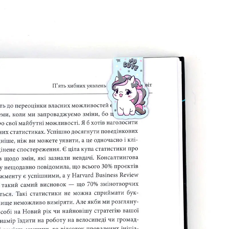 Набір магнітних закладок Kite Diamond з фігурними скріпками, 6 штук в упаковці K24-495-1 — фото 4