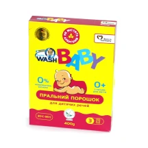 Порошок для стирки Doctor Wash Baby  400 г, без фосфатов — фото 2