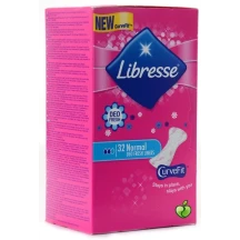 Прокладки щоденні LIBRESSE Fresh Plus Normal 32 штуки 9850