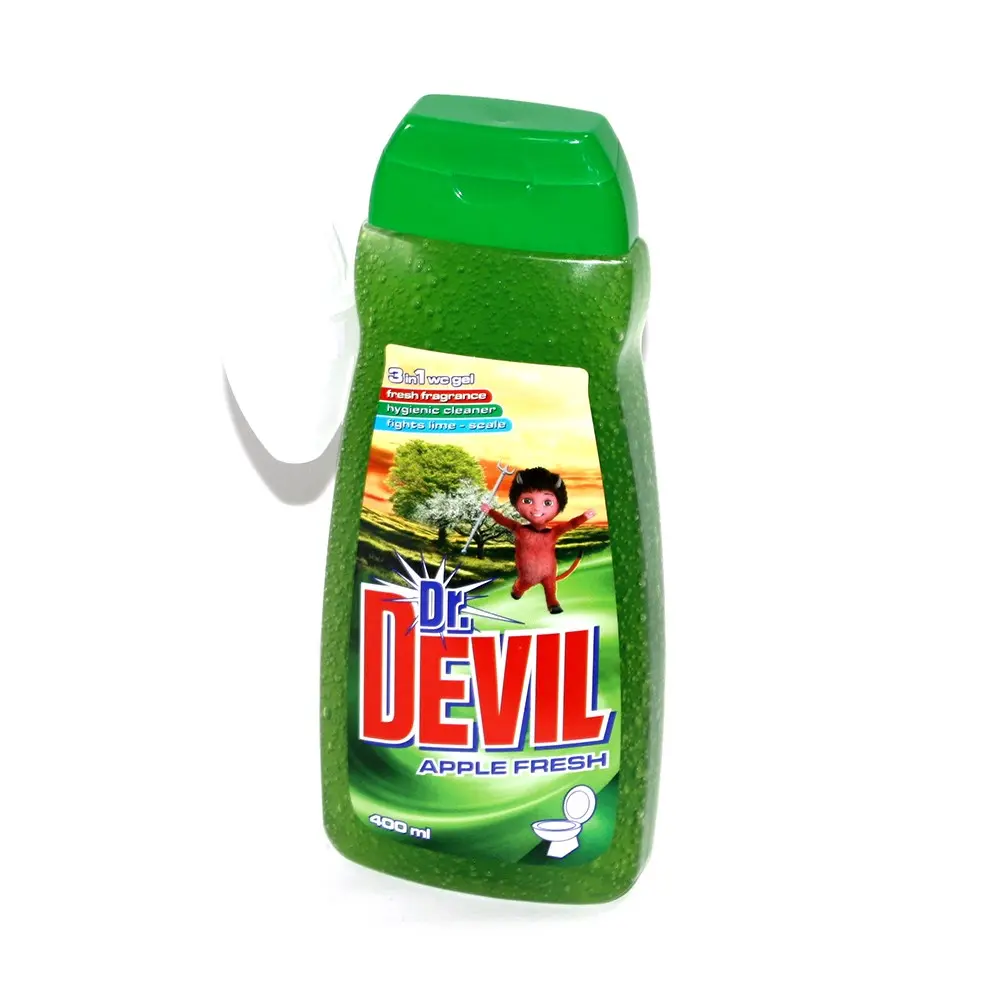 Гель Dr.Devil 400 мл 3 в 1 для туалету, з корзинкою — фото 3