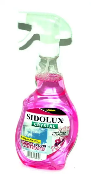 Засіб для миття вікон та скляних поверхонь Sidolux Crystal 0,5 л, тригер — фото 3