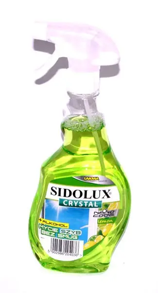 Засіб для миття вікон та скляних поверхонь Sidolux Crystal 0,5 л, тригер — фото 4
