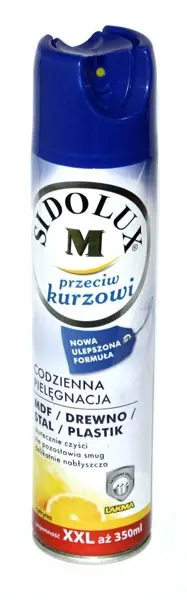 Поліроль для меблів SIDOLUX 0,35 л аерозоль, асорті — фото 3