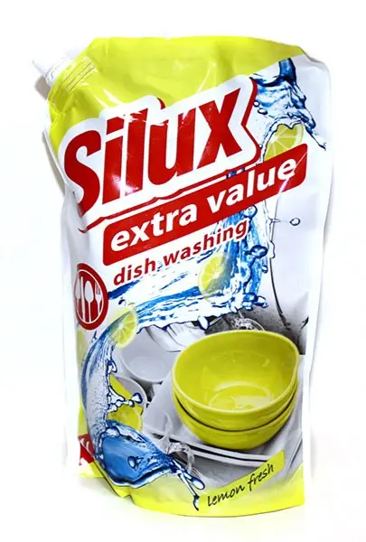 Рідина для миття посуду SILUX 1 л, дойпак, асорті — фото 2