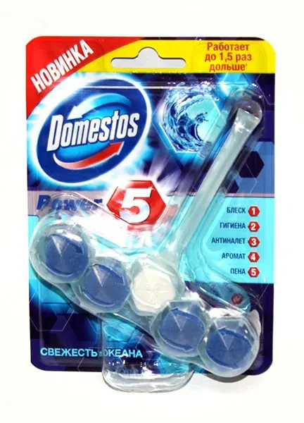 Блок для унітазу DOMESTOS 55 г, асорті — фото 3