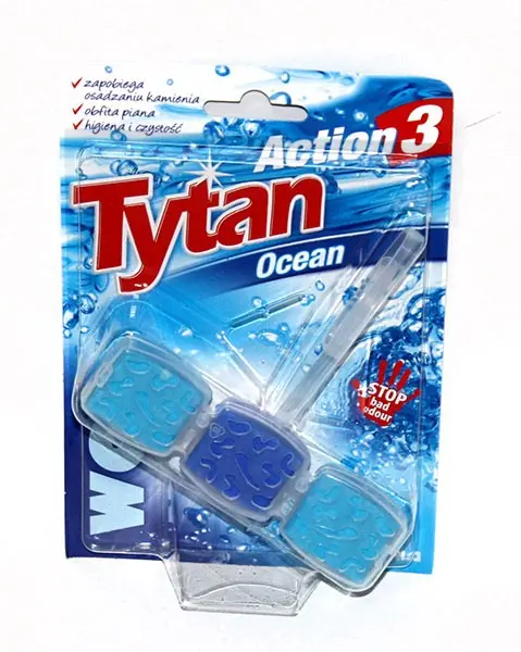 Освіжувач для унітазів TYTAN 45 г, асорті 53210,20,40 — фото 2