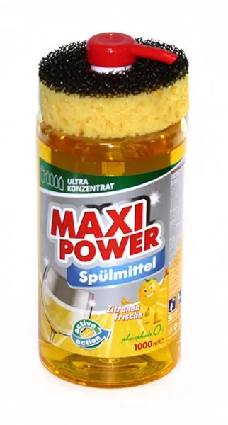 Средство Maxi Power для мытья посуды 1 л, ассорти DS7643.7644 Средство Maxi Power для мытья посуды 1 л, ассорти DS7643.7644 — фото 2