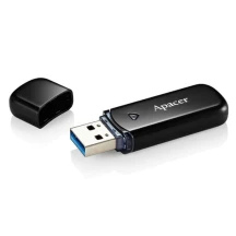 Флеш-пам'ять Apacer AH355 32Gb Black USB 3.0 AP32GAH355B-1 — фото 2