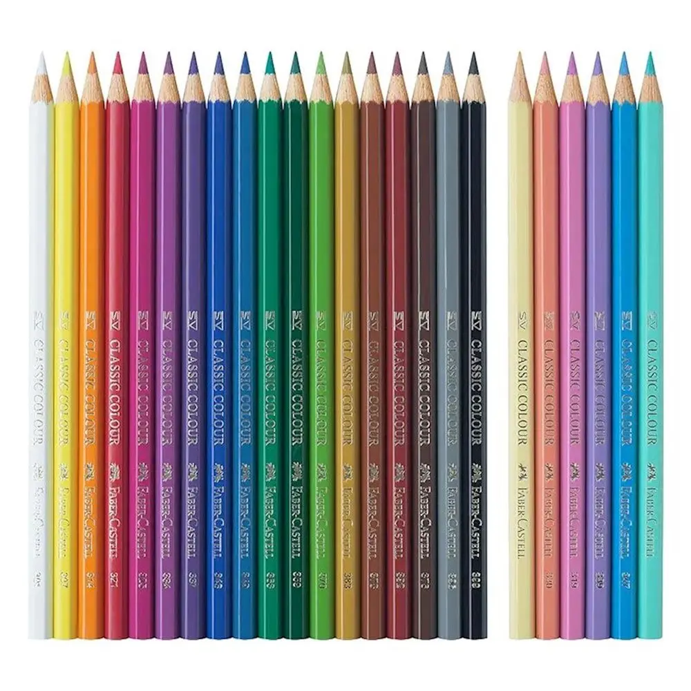 Карандаши цветные Faber-Castell 18 цветов + 6 цветов Special Edition 111221 — фото 2